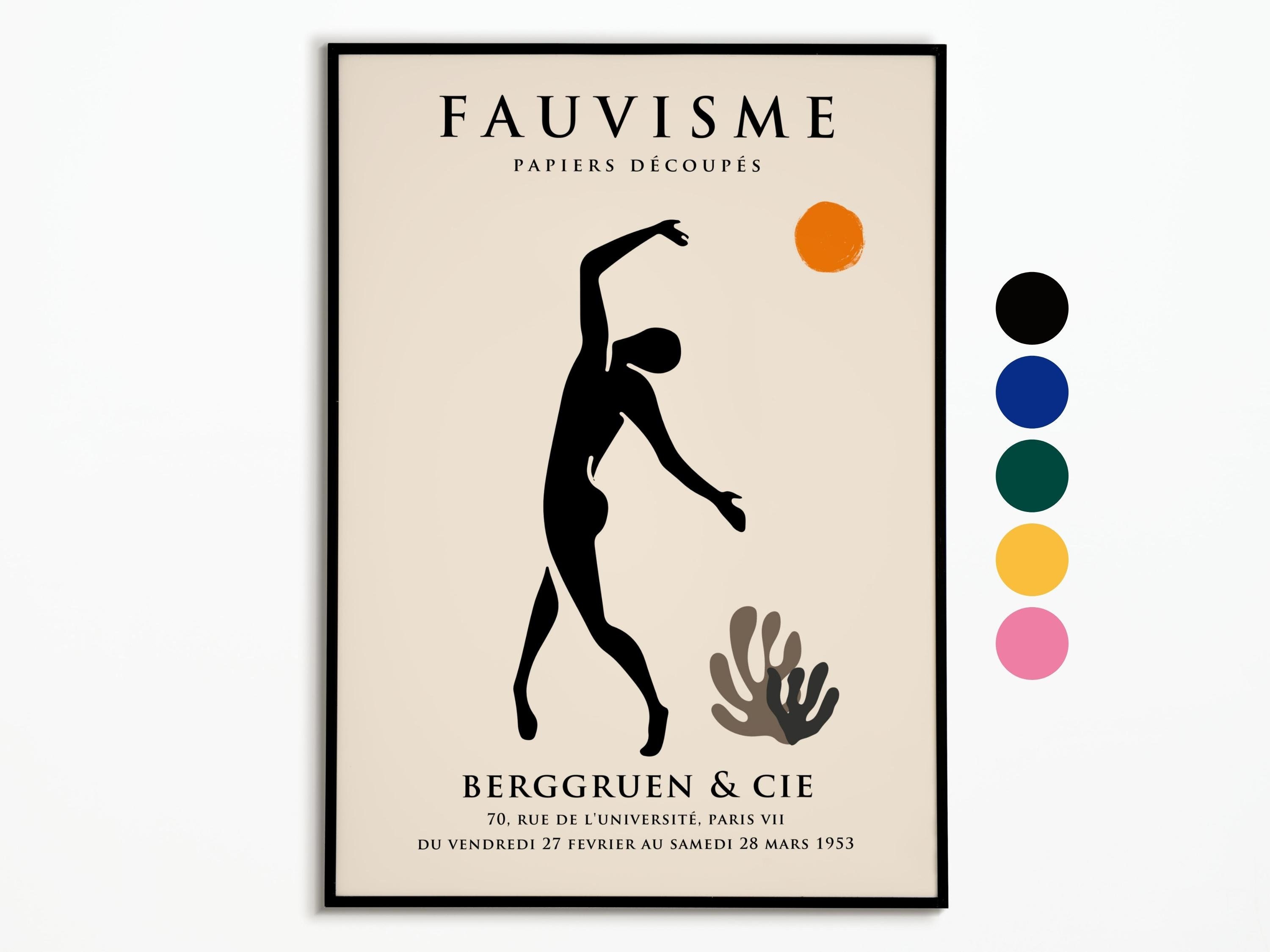 Affiche Originale Style Art Matisse