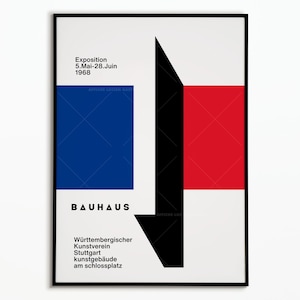 Bauhaus 1919 | Bauhaus poster 1919 | Poster Bauhaus 1919 | Walter Gropius poster