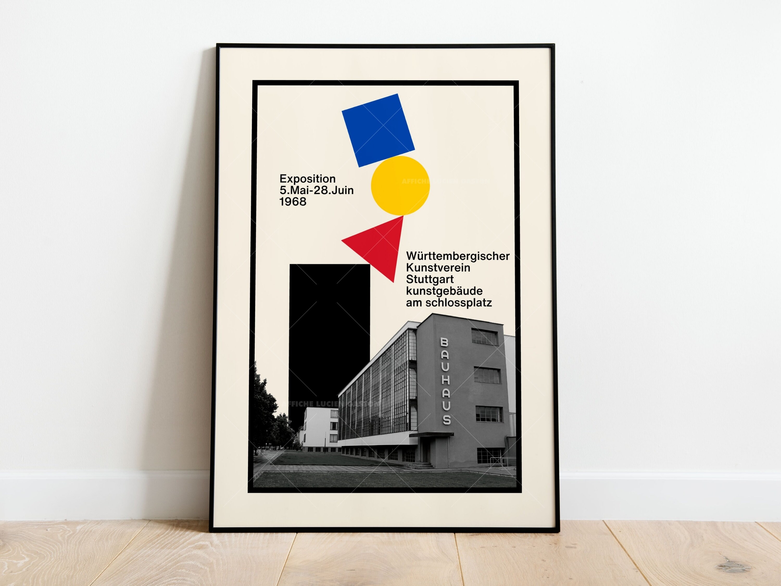 アートポスター オリジナルバウハウス展 エキシビジョンポスター アートポスター オリジナルバウハウス展 エキシビジョンポスター