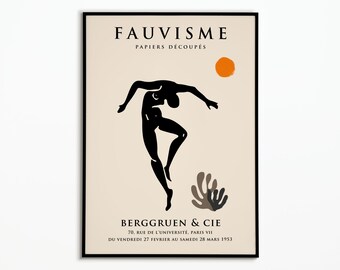 Poster Matisse | Abstract Art Poster | Abstract Art Poster | Wall decoration | Art | poster Wall Art