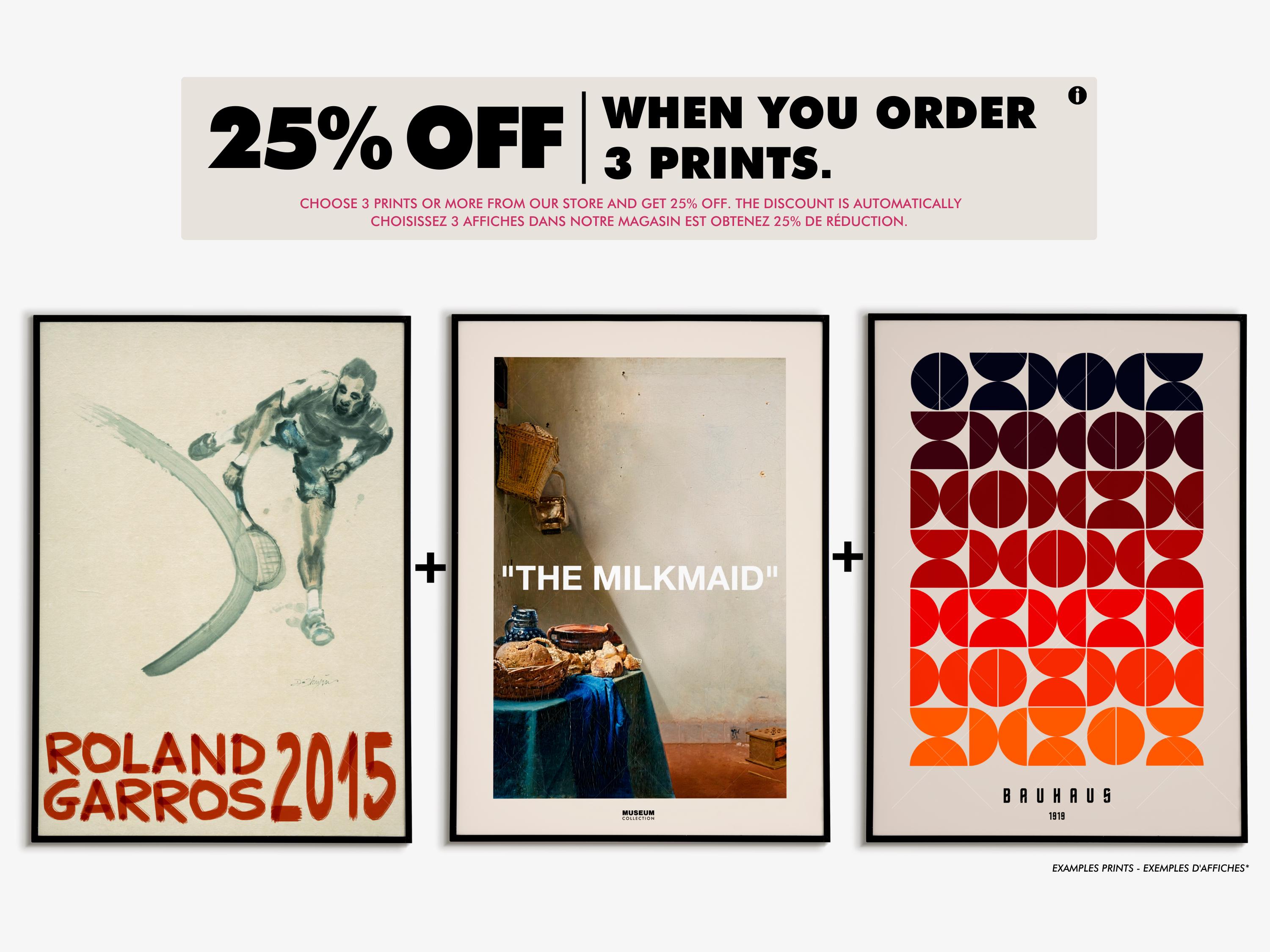 Tennis Poster | Roland Garros 2015 Poster | Roland Garros 2015