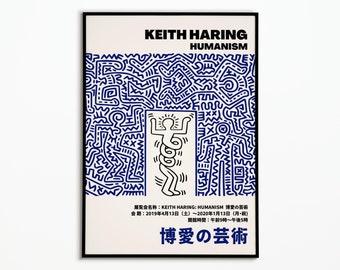 Keith Haring Poster | Keith Haring Poster | Decorative Poster | Art Poster