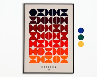 Bauhaus 1919 | Bauhaus Poster 1919 | Bauhaus Poster 1919 | decoration poster | Art Poster