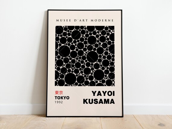 Poster Yayoi Kusama 1992 | Poster Yayoi Kusama | Decoration