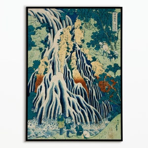 Japanese Hokusai poster | Japanese Poster Hokusai | Art | Poster Decoration Poster