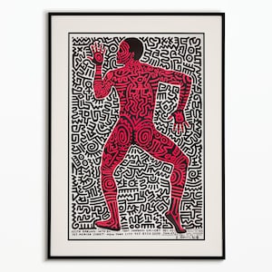 Keith Haring Poster | Keith Haring Poster | Dekoposter | Kunstplakat