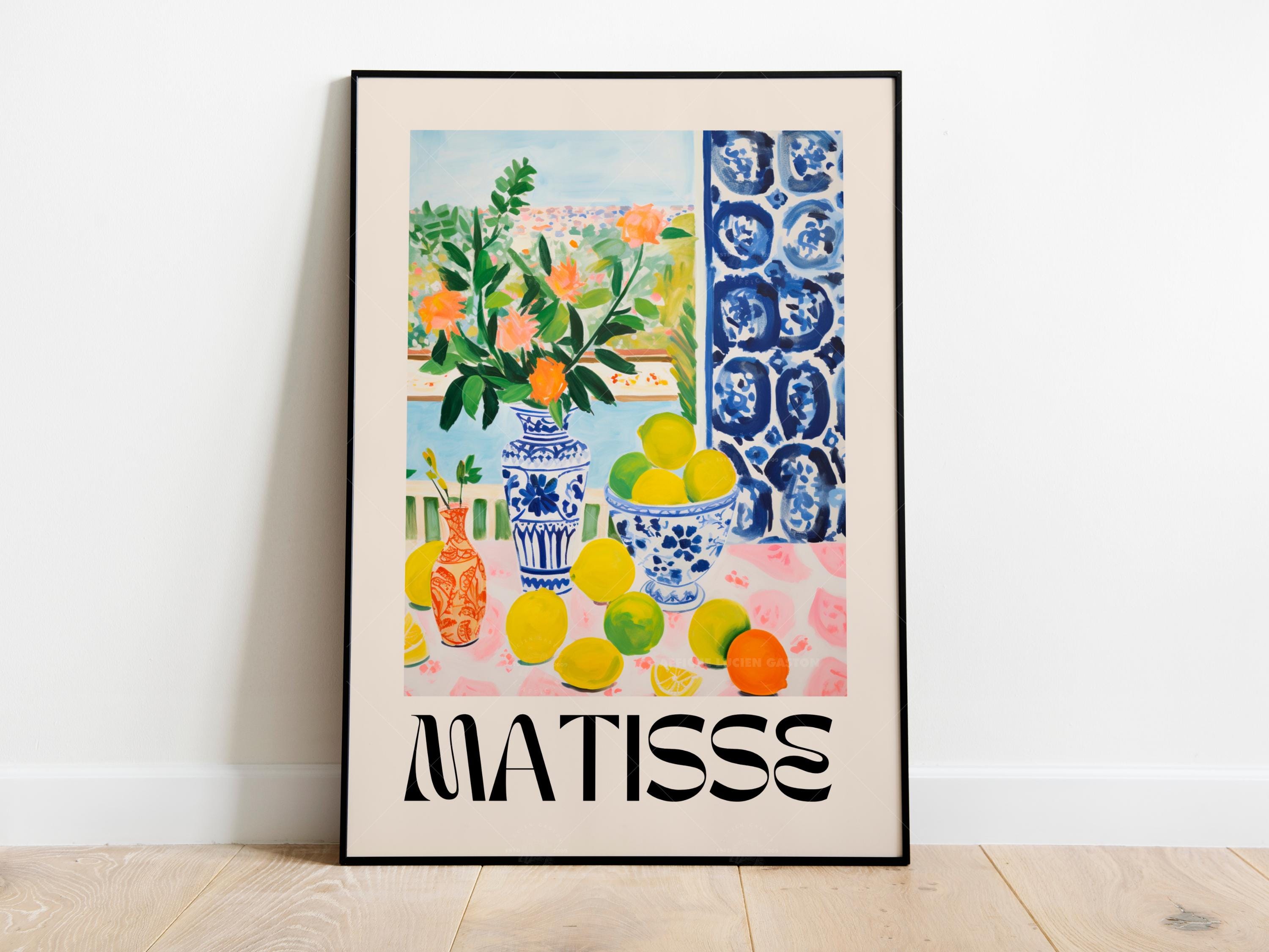 Matisse Poster | Matisse Exhibition Poster | Decorative Poster