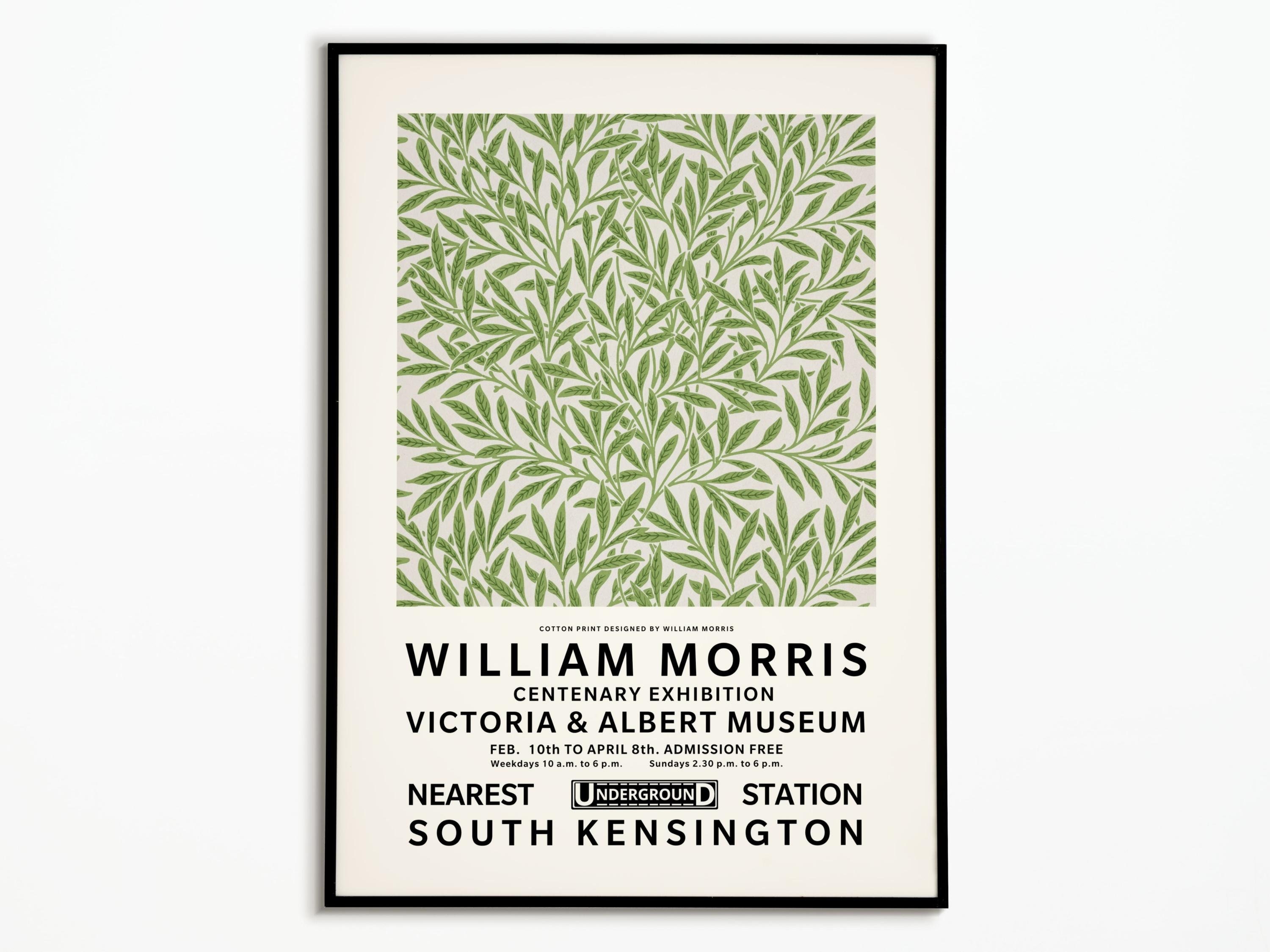 Affiche Vintage William Morris - Vintage Poster Morris