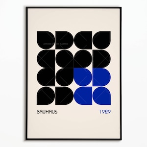 Póster Bauhaus | Bauhaus 1929 | Póster Bauhaus 1929 | decoracion de carteles