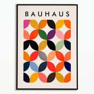 Poster Bauhaus - Arte moderna estetica - Poster Bauhaus 1919 - Poster decorativo - Poster artistico