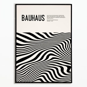 Bauhaus Poster | Mid-Century Modern Poster | Poster Bauhaus | decoration poster | Poster Art