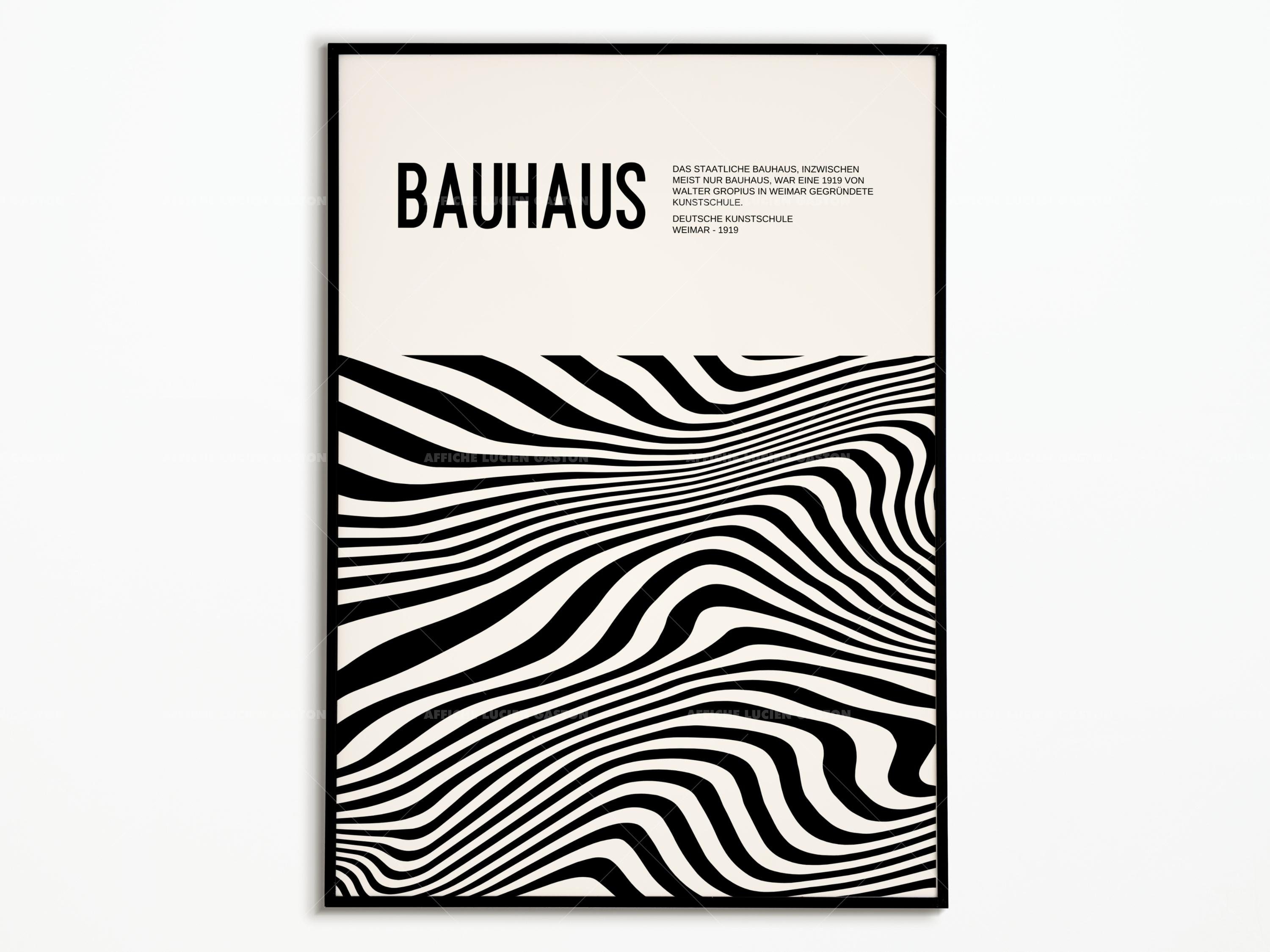 Bauhaus Poster | Mid-Century Modern Poster | Poster Bauhaus | decoration poster | Poster Art