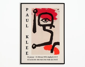 Paul Klee poster | Paul Klee Exhibition Poster | Decoration Poster | Poster Art