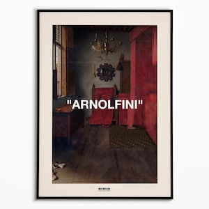 Póster Jan van Eyck | Póster Los esposos Arnolfini | Póster Jan van Eyck | Póster decorativo | Arte del cartel