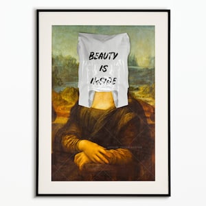 Mona Lisa poster | Leonardo da Vinci poster | Da Vinci Poster | Decoration Poster | Poster Art