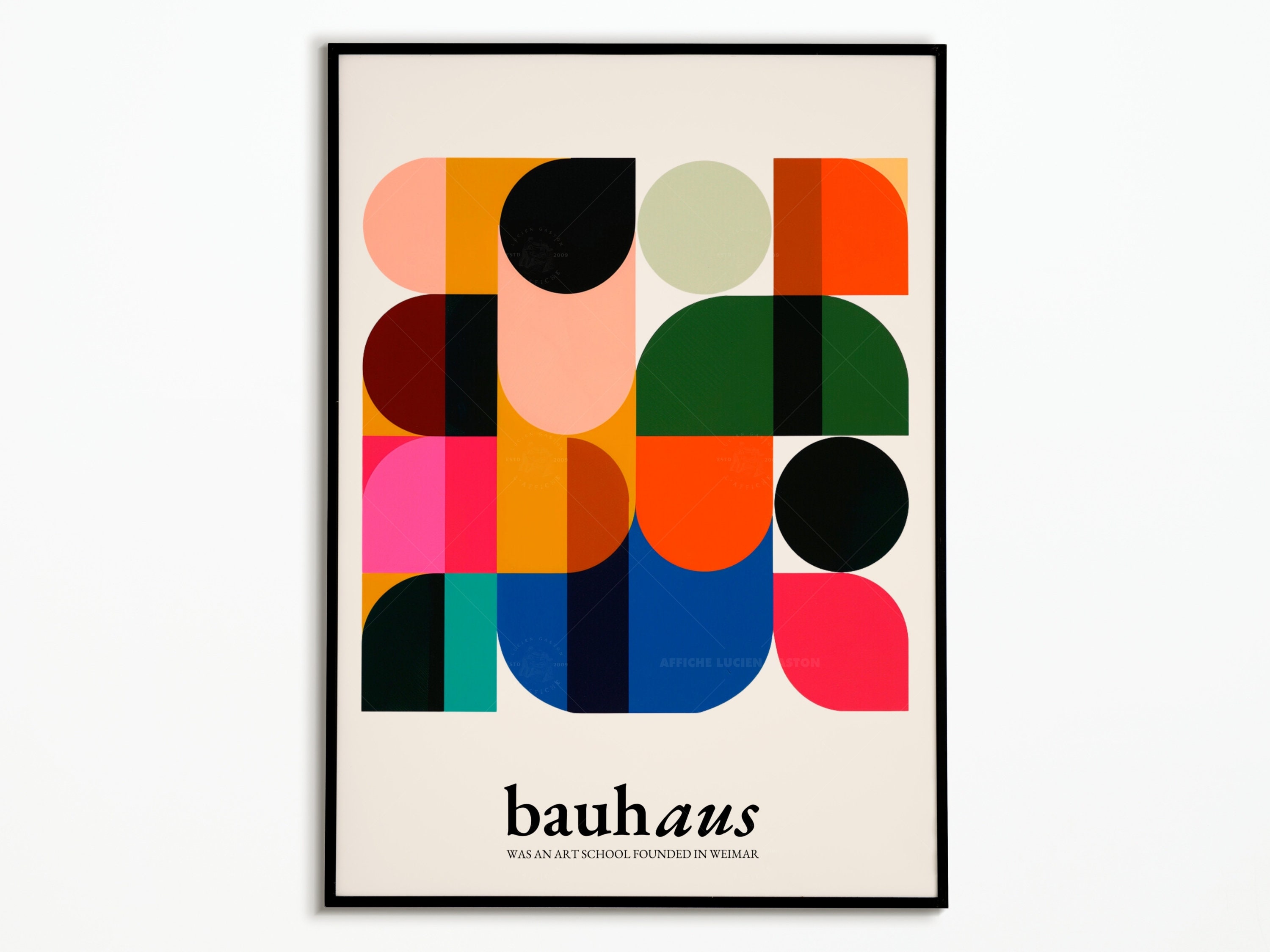 バウハウスデザインポスター | ヴィンテージバウハウスポスター | 装飾