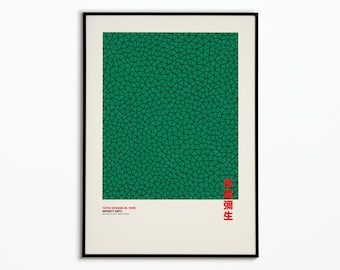 Yayoi Kusama Poster | Poster Yayoi Kusama | Decoration poster | Poster Art