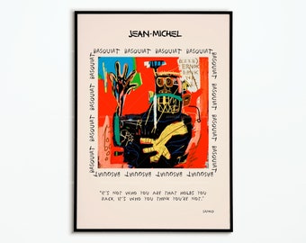 Poster Jean Michel Basquiat | Post Basquiat | Decoration poster | Poster Art