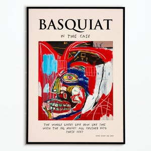 Poster Jean Michel Basquiat 1983 | Post Basquiat | Decoration poster | Poster Art