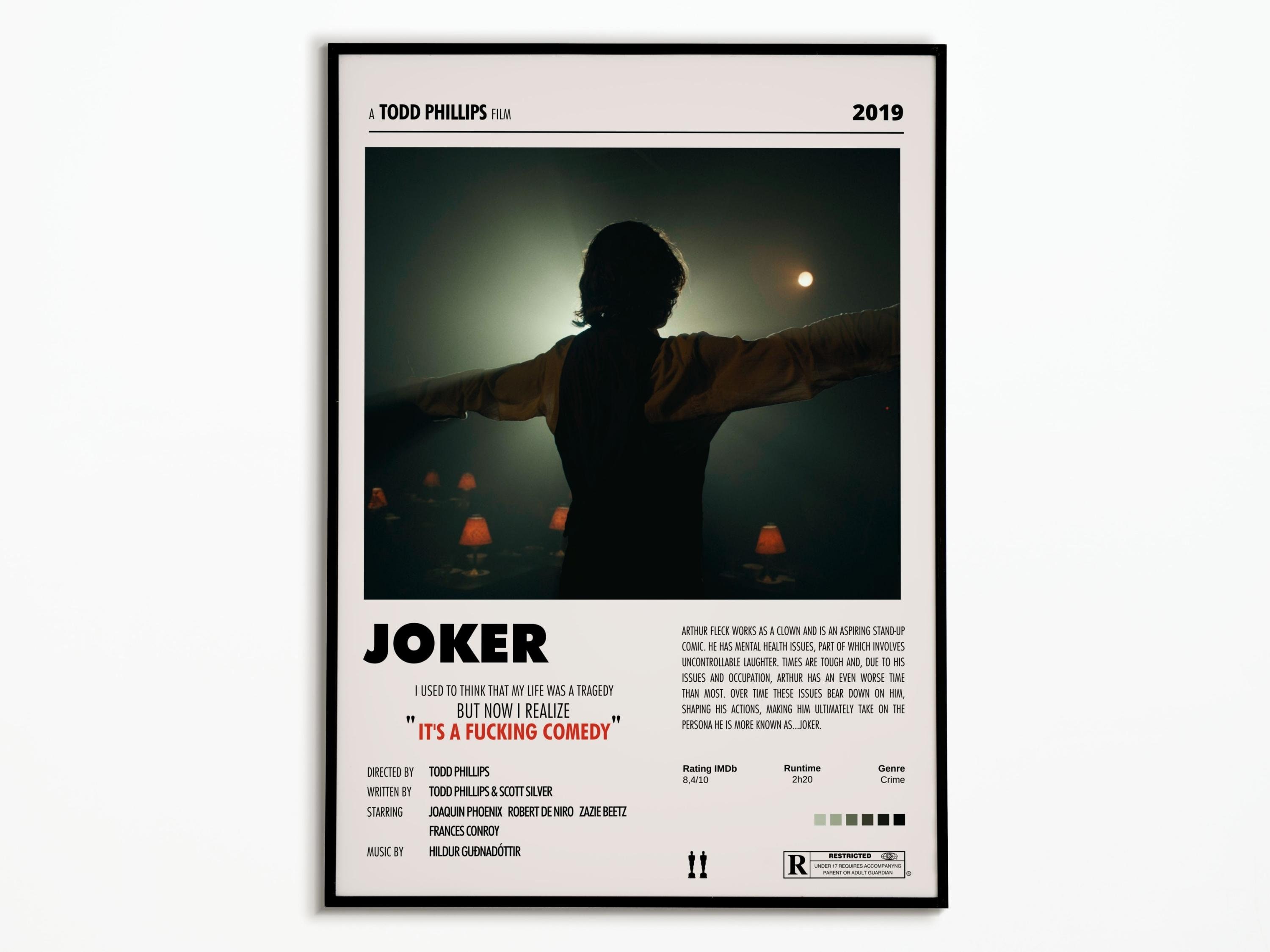 Affiche du film Joker - acheter Affiche du film Joker (56170) - affiches-et- posters.com