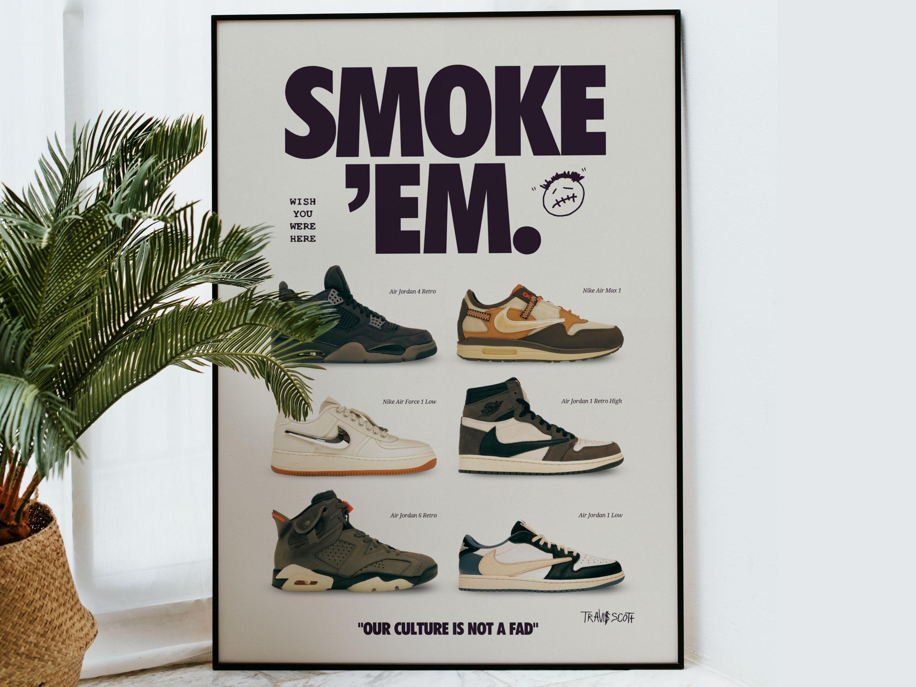 Affiche Vintage Sneakers Poster Sneakers Collection Etsy Singapore