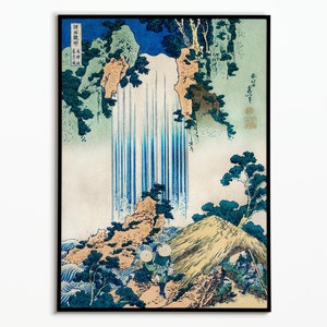 Japanese Hokusai Poster | Japanese Poster Hokusai | Poster Art | Poster Decoration