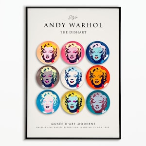 Warhol poster | Poster Andy Warhol | Decoration poster | Poster Art
