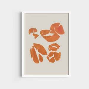 Hantai Ausstellungsplakat, Maeght Gallery Wall Art, Original Lithografie, Midcentury Druck.