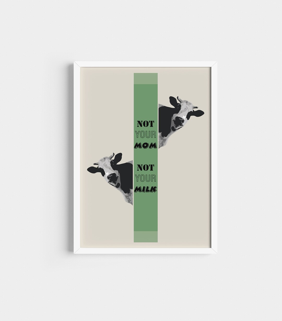 Vegan Poster, Vegan Activism Printable, Scandi Print, Cooking Poster ...