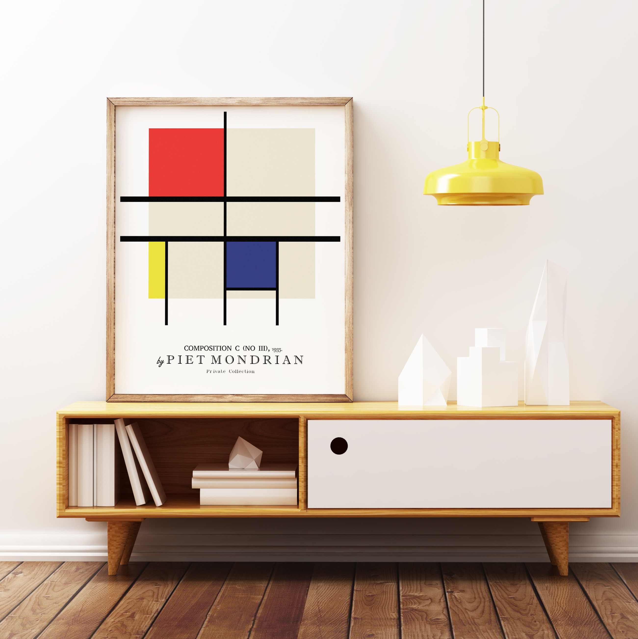 Composición I | Piet Mondrian | Impresión De Arte