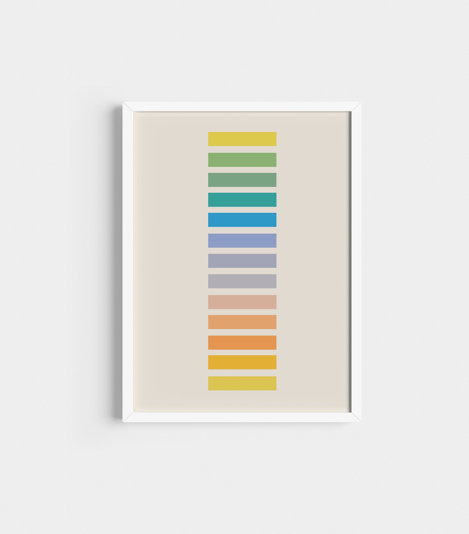 Ellsworth Kelly Spectrum Poster Mid Century Inspired MOMA | Etsy