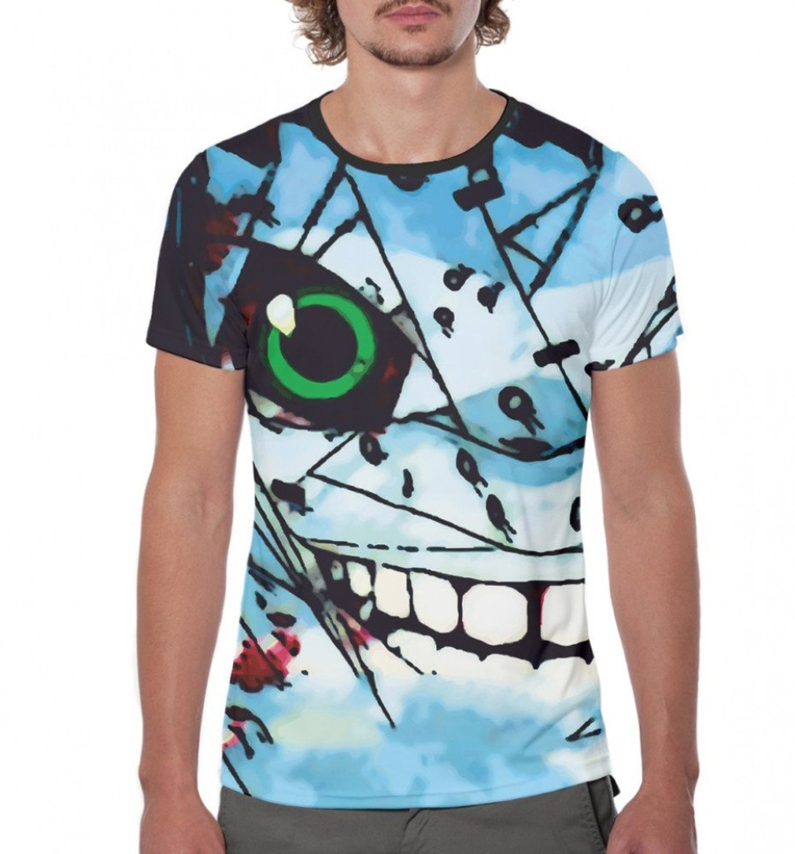 neon genesis evangelion graphic tee