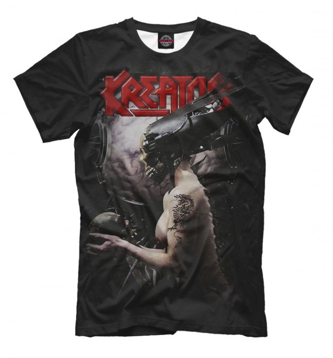 Kreator Band Graphic TShirt High Quality Tee Men's Etsy