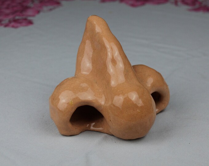 Ceramic Nose Sculpture Handmade Etsy