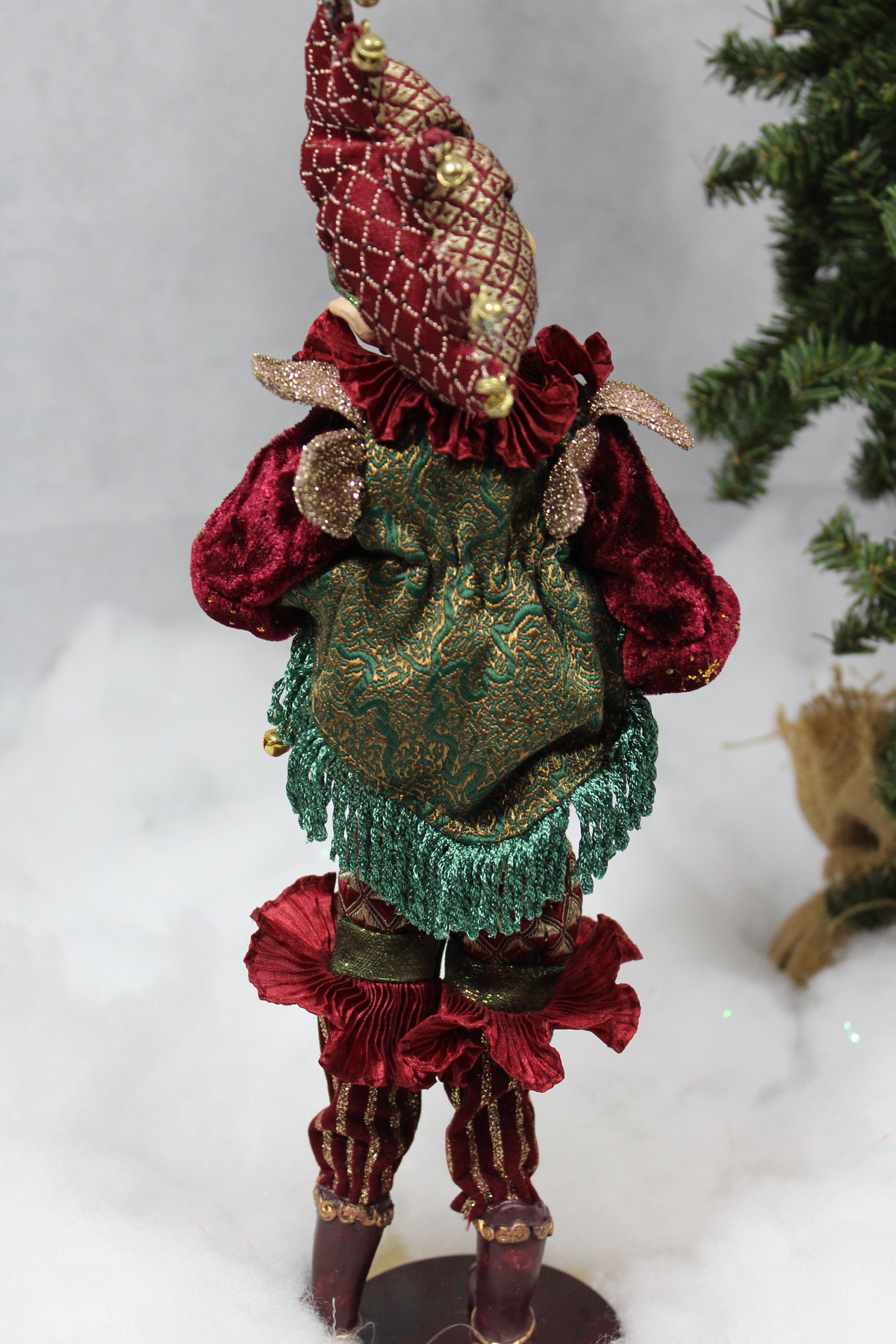 Vintage Collectable Elf Victorian Elf Statue Christmas elf Etsy