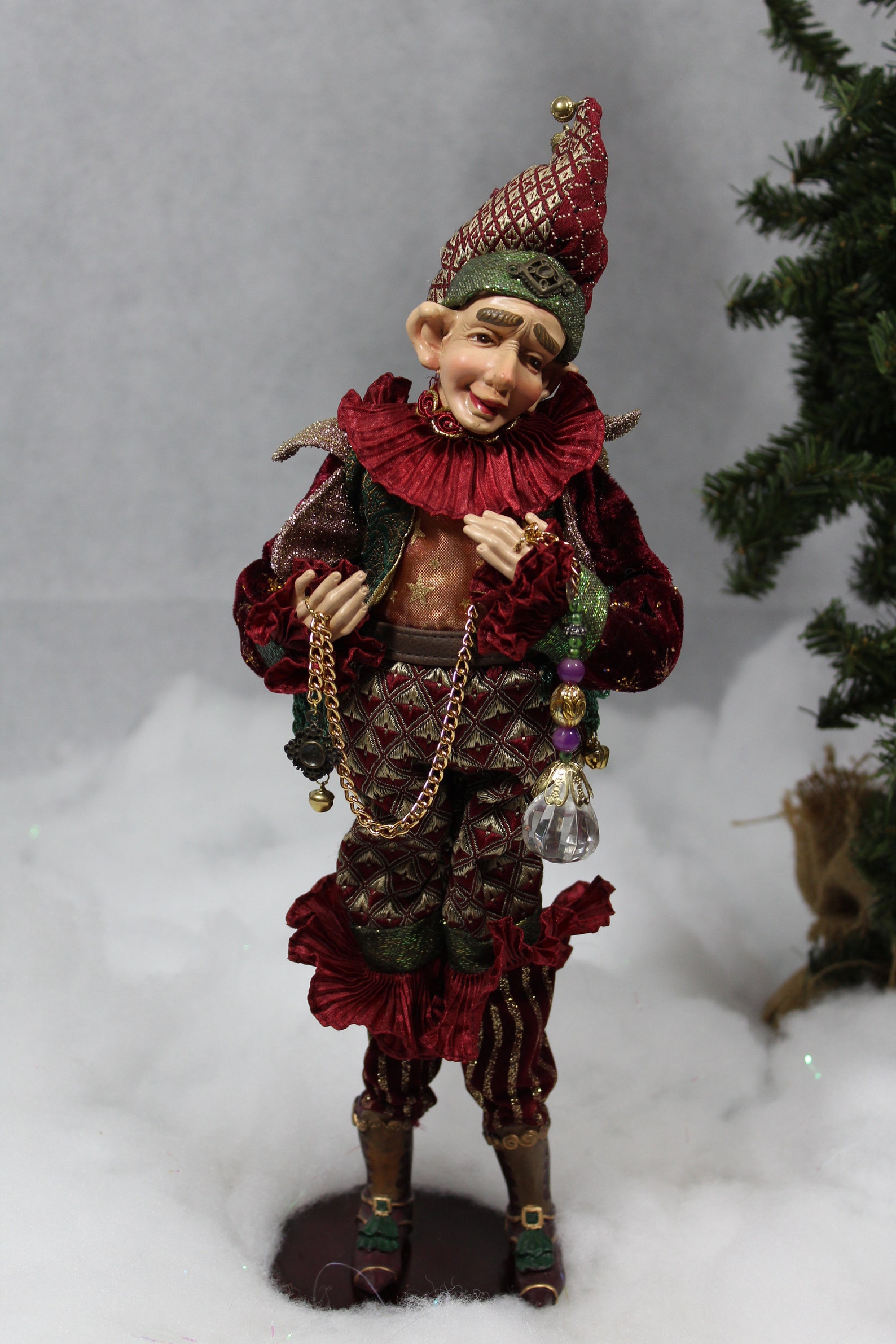 Vintage Collectable Elf Victorian Elf Statue Christmas Elf - Etsy
