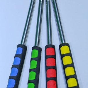 elescopic Banner Pole (25cm–120cm) – Adjustable Stainless Steel Flag Pole with Anti-Slip Rubber Handle
