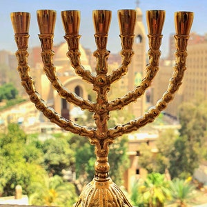 Menorah, 7 spirits of god, spirit of Jehovah, wisdom, might, understanding, knowledge, counseling.