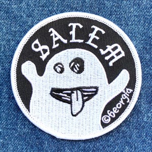 Salem Ghost Embroidered Patch
