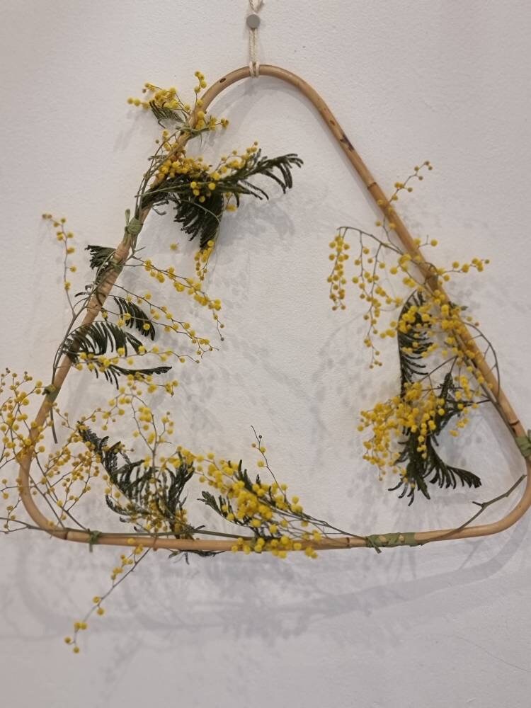 Couronnes Triangle de Fleurs