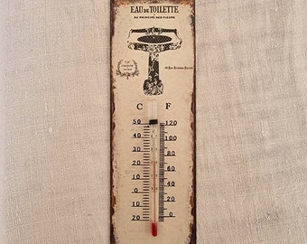 Thermometre Mural Etsy