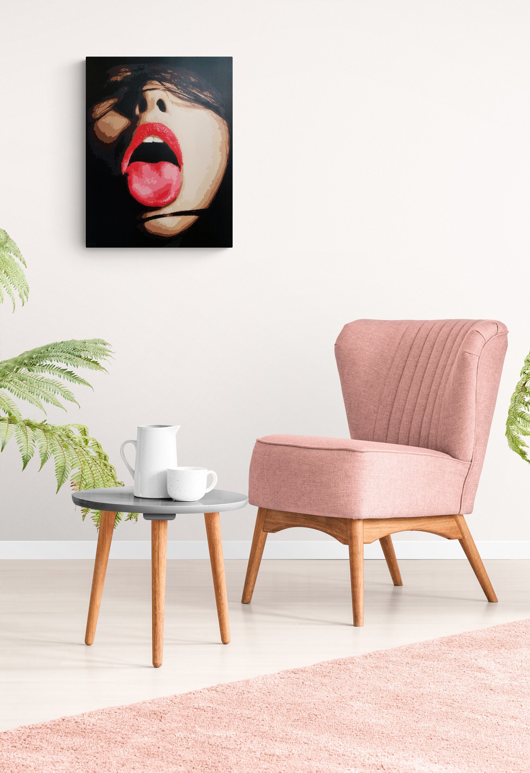 Tableau d'art Décoratif Murale Pochoirs et Peinture Spray Aérosols Plaisir