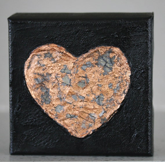 Textured Heart Etsy