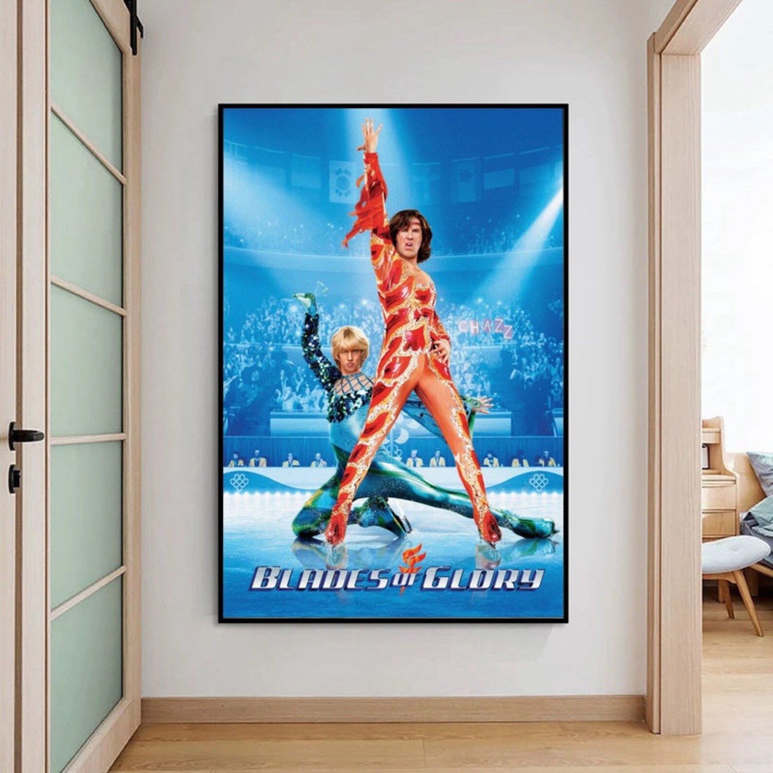 2007 Blades of Glory Vintage Classic Movie Film Poster Print Etsy