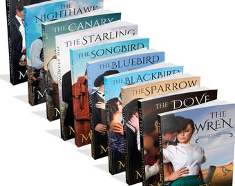 Complete signed set of Wings of the West paperback books