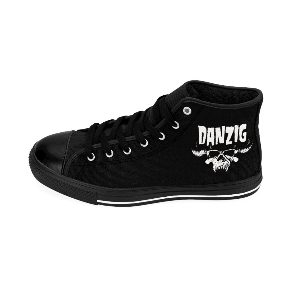 Danzig Skull Men's High Top Sneakers