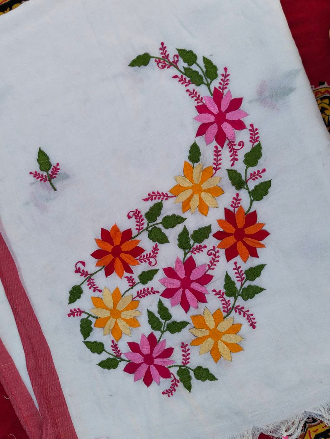 Saree sale hand embroidery
