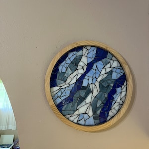 Original Abstract Glass Mosaic