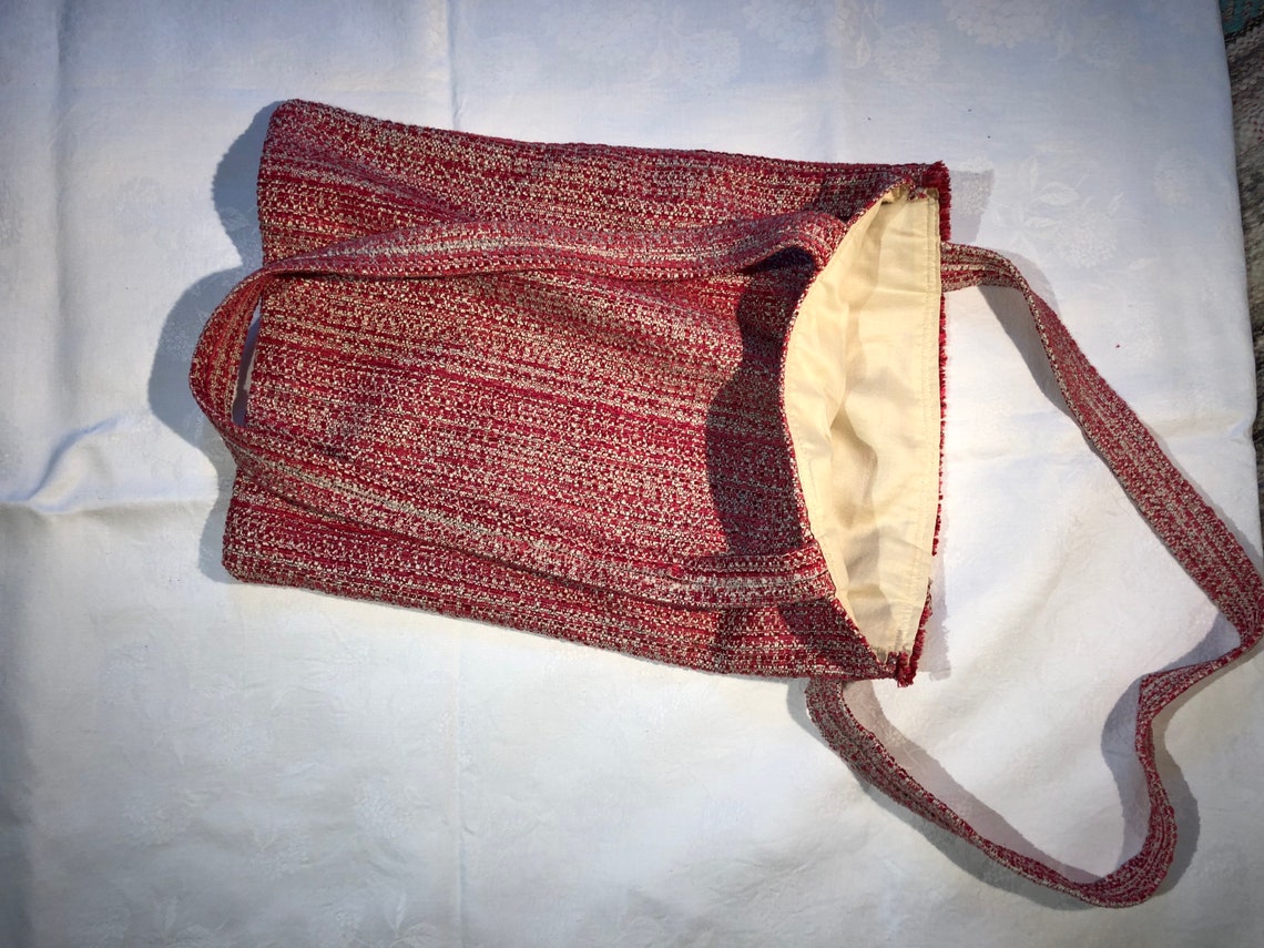 Designer Fabric Shoulder Bag Etsy