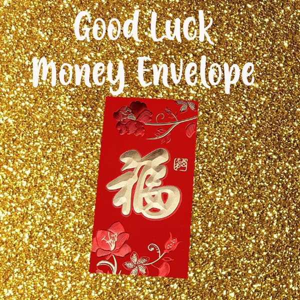 Lucky Money Envelope. Gift envelope. Good luck.